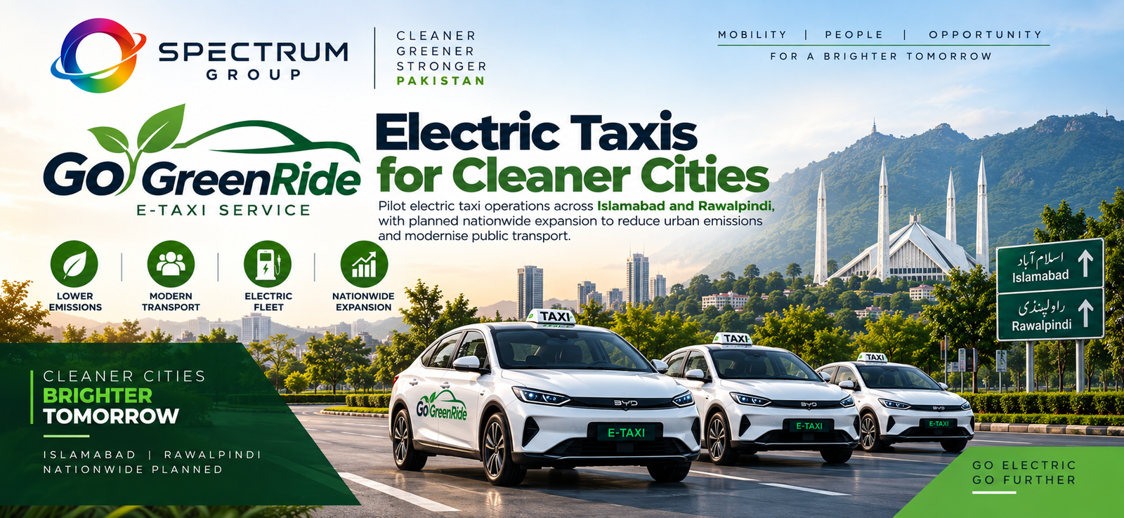 Go GreenRide E-Taxi Service