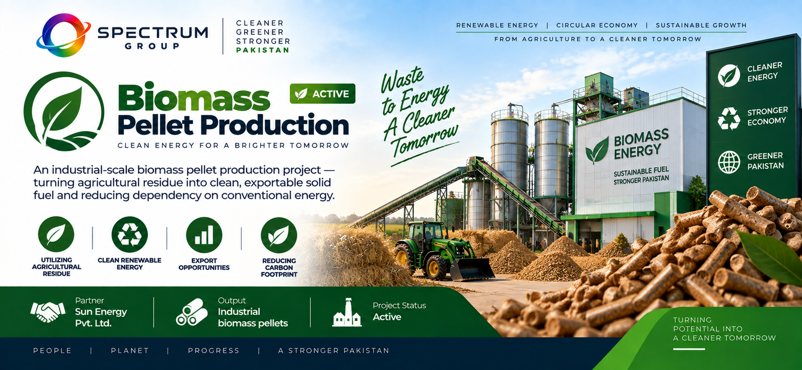 Biomass Pellet Production